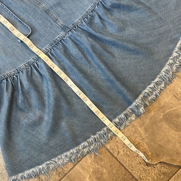 Rails Denim Fray Hem Dress - Picture 8 of 12